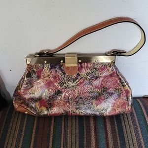 Patricia Nash Floral Leather Purse